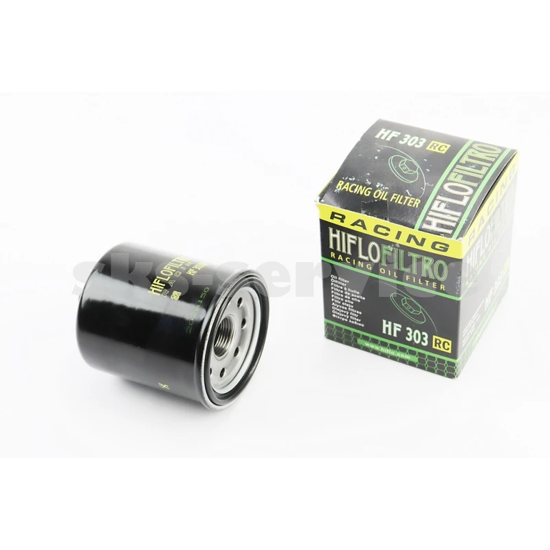 Фільтр масляний HF303RC (65x83мм) Honda CB400/CB500/CB600/CB750/CB1000, Kawasaki EX300/ZX400/ZX600/EX650, ATV Polaris 300/400/500