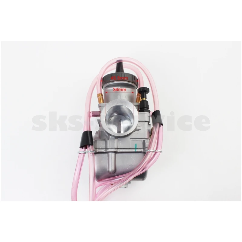 Фото 3 - Карбюратор SPORT PWK 34 (d=34mm) з мех. заслінкою, (якісна копія)