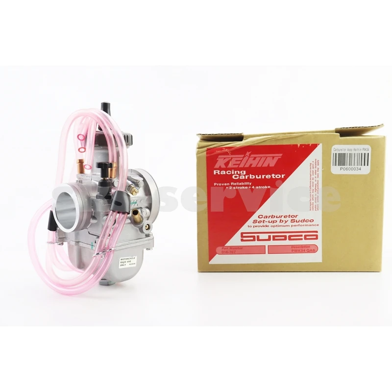 Карбюратор SPORT PWK 34 (d=34mm) з мех. заслінкою, (якісна копія)