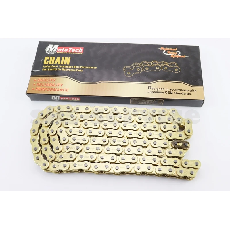 Ланцюг привода колеса 520HS*124L GOLD (з сальниками)