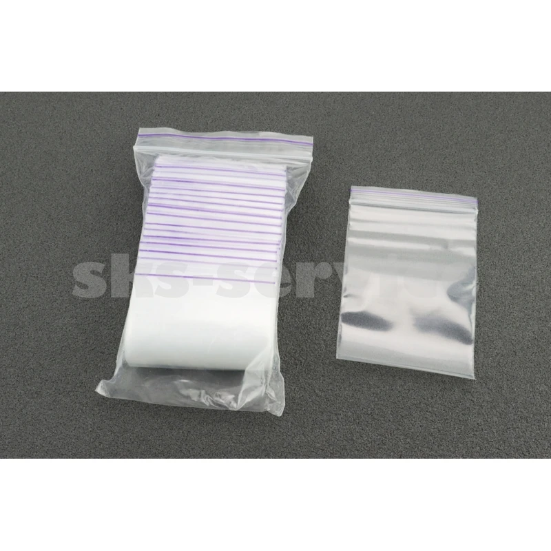 Пакети з замком Zip-Lock 7*10см, уп.100шт