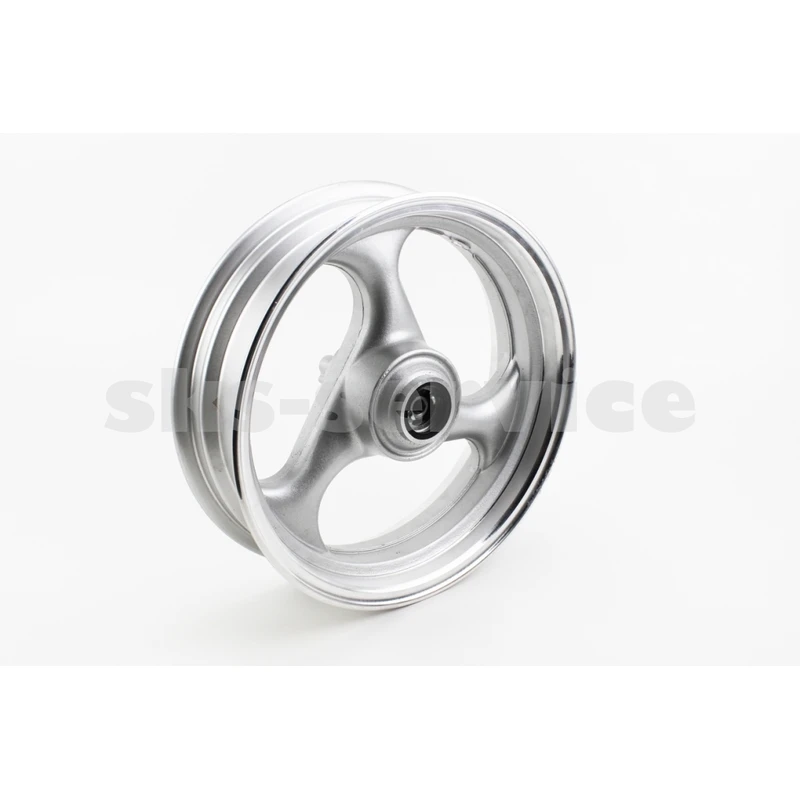Фото 2 - УЦІНКА Диск передній литий MT3,50x13 d12mm (диск торм. 3 болта) 3 промені сірий (VIPER - F1) (присутні невеликі потертості див. фото)