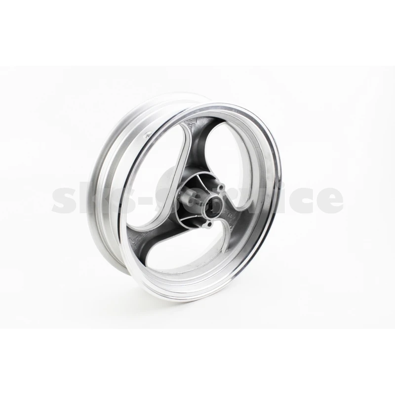 Фото 1 - УЦІНКА Диск передній литий MT3,50x13 d12mm (диск торм. 3 болта) 3 промені сірий (VIPER - F1) (присутні невеликі потертості див. фото)