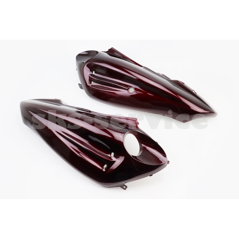 УЦІНКА RACE пластик - бічний задній з дірками лівий + правий к-кт, БОРДОВИЙ (відламані кріплення, див. фото)