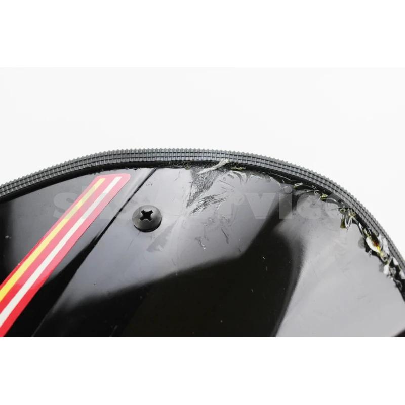 Фото 4 - УЦІНКА CB125-250 (Viper 125J) пластик - обтічник фари квадратної + вітровик + габарит, ЧОРНИЙ (незначні подряпини, див. фото)