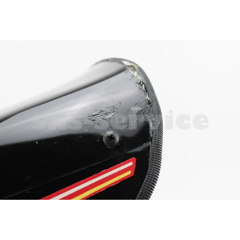 Фото 5 - УЦІНКА CB125-250 (Viper 125J) пластик - обтічник фари квадратної + вітровик + габарит, ЧОРНИЙ (незначні подряпини, див. фото)
