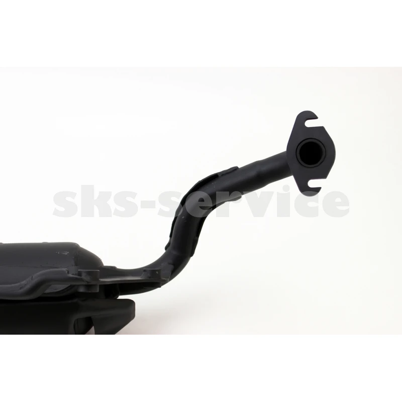Фото 3 - Глушник Honda DIO ZX AF34 / 35, LEAD AF-48, ЧОРНИЙ