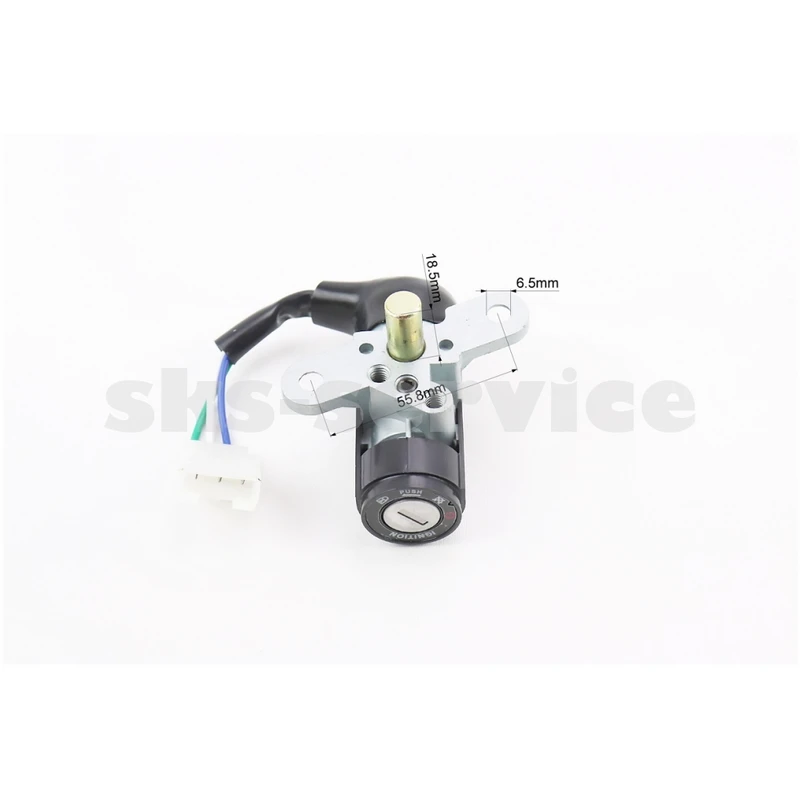 Фото 2 - Замок зажигания Honda DIO ZX AF35 (3 контакта)