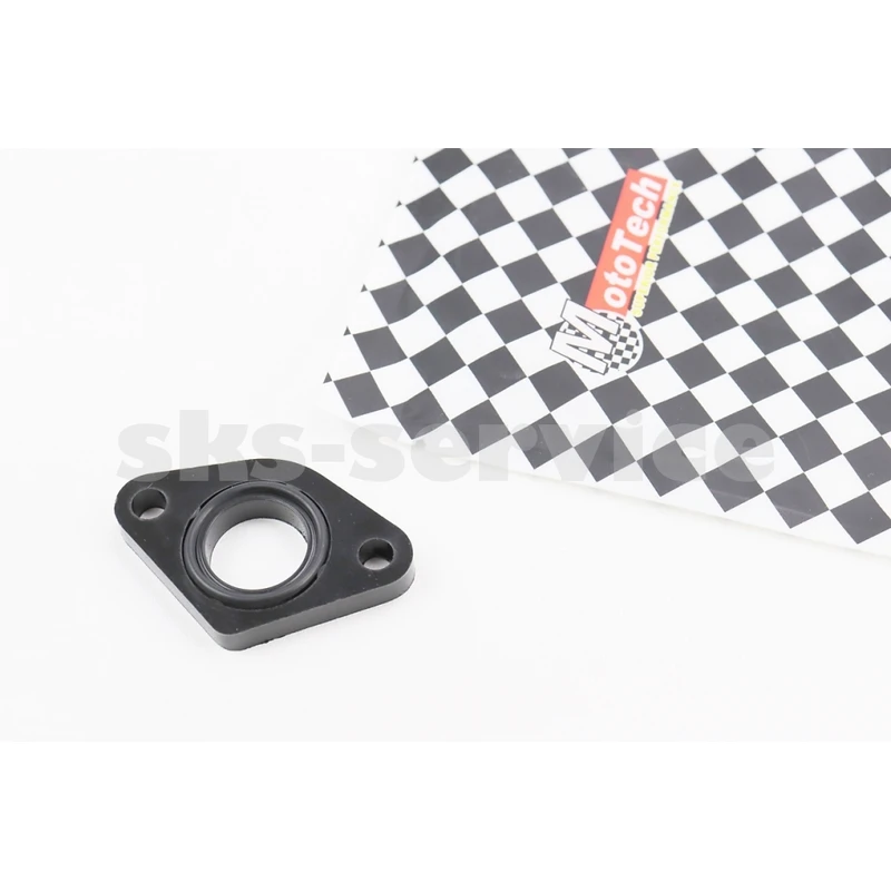 Прокладка патрубка карбюратора Honda AF18 / 27 (пластмас) d-18mm + манжет