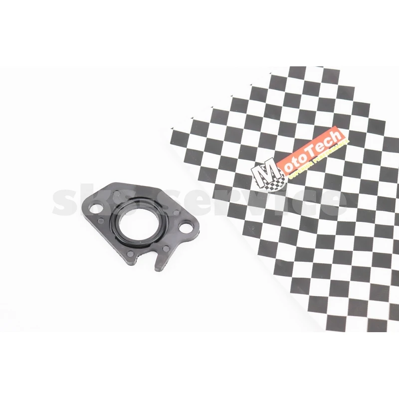 Прокладка патрубка карбюратора Honda DIO AF34 / 35 (пластмас) d-18mm + манжет