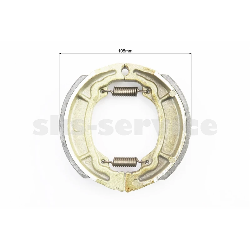 Фото 2 - Гальмівні колодки барабан Suzuki LET'S / AD100, D=105mm
