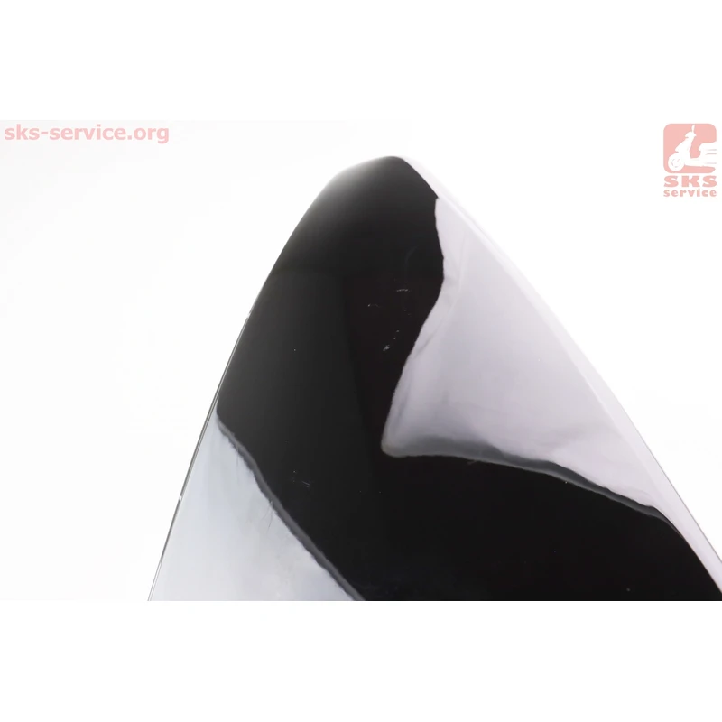 Фото 3 - УЦЕНКА Honda LEAD AF-48 пластик - верхний боковой лев+прав+соединитель к-кт 3шт, ЧЕРНЫЙ (дефект покраски, присутствуют царапины, см. фото)