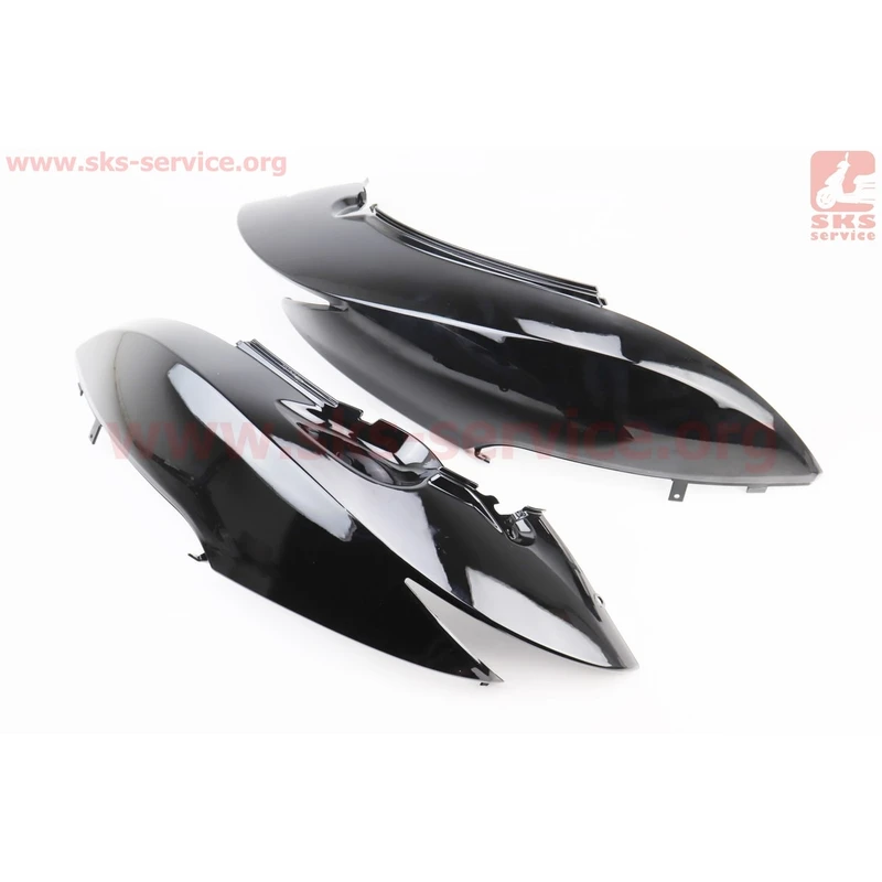 Фото 3 - УЦІНКА Honda DIO AF-62 пластик - к-кт фарбовані 7 деталей, ЧОРНИЙ (незначні подряпини, див. фото)
