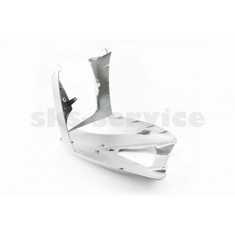 Фото 2 - Honda DIO AF-62/68 пластик - передній верхній дзьоб + накладка дзьоба к-кт, СІРИЙ