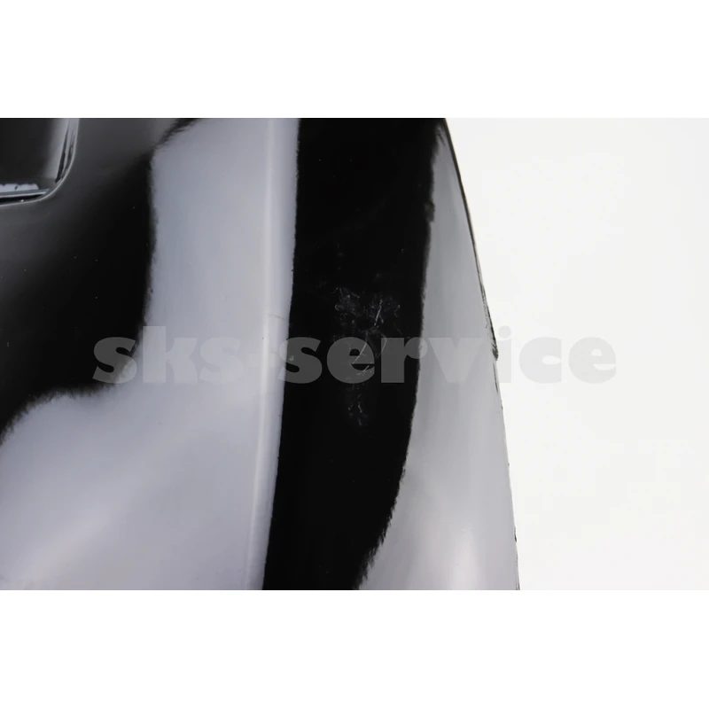 Фото 3 - УЦІНКА Suzuki LET'S-II пластик - передній верхній дзьоб, ЧОРНИЙ (присутні дрібні подряпини)