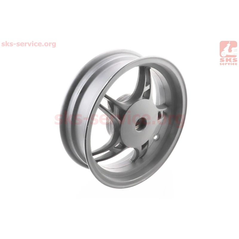 УЦІНКА Диск задній литий MT3,50x12 Z19 для 4Т (бараб. торм., d-110мм) 5 променів чорний (незначні потертості)