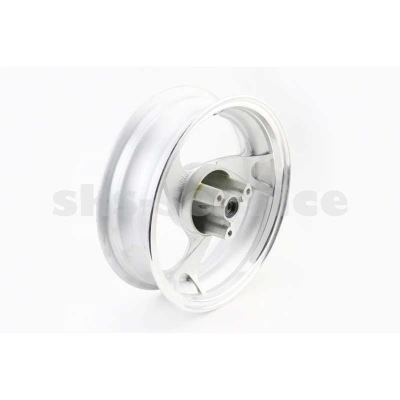 Фото 2 - Диск передній литий MT3,50x12 d12mm (диск гальм. 3 болта) 3 промені сірий