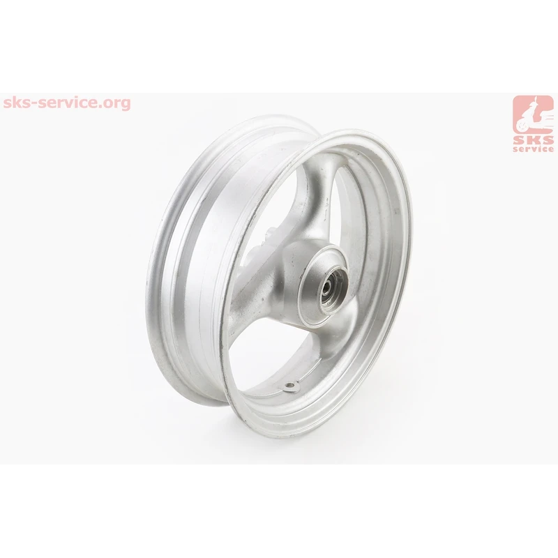 УЦІНКА Диск передній литий MT3,50x13 d12mm (диск торм. 3 болта) 3 промені сірий матовий (VIPER - F1) (присутні невеликі потертості див. фото)