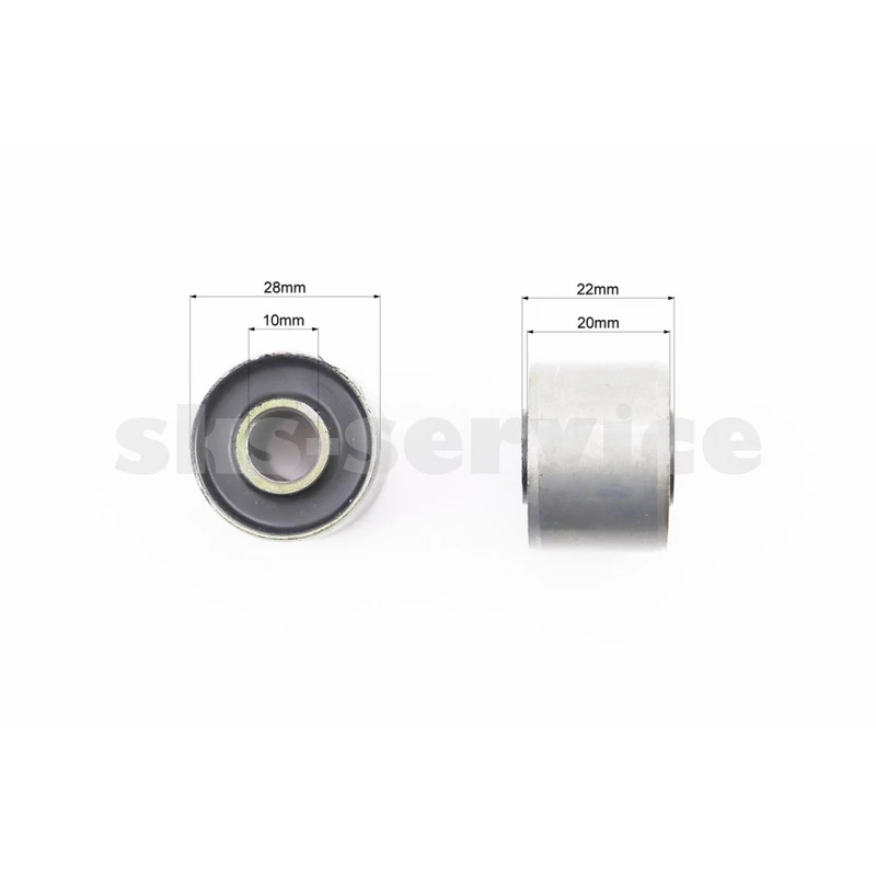 Фото 2 - Сайлентблок двигуна 28мм (28x10x22/20) к-кт 2шт
