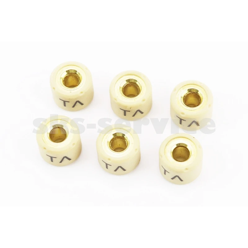 Ролики варіатора 6шт, 15x12 - 9г, 2Трем