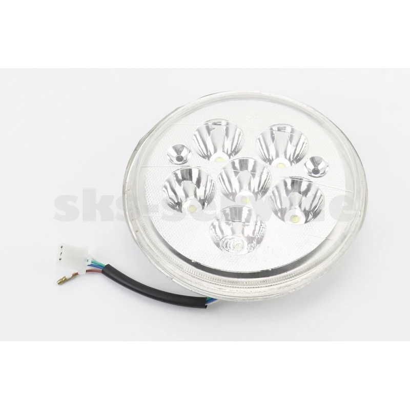 Фари круглої передня частина МОТО 6-LED, d-160мм, TUNING