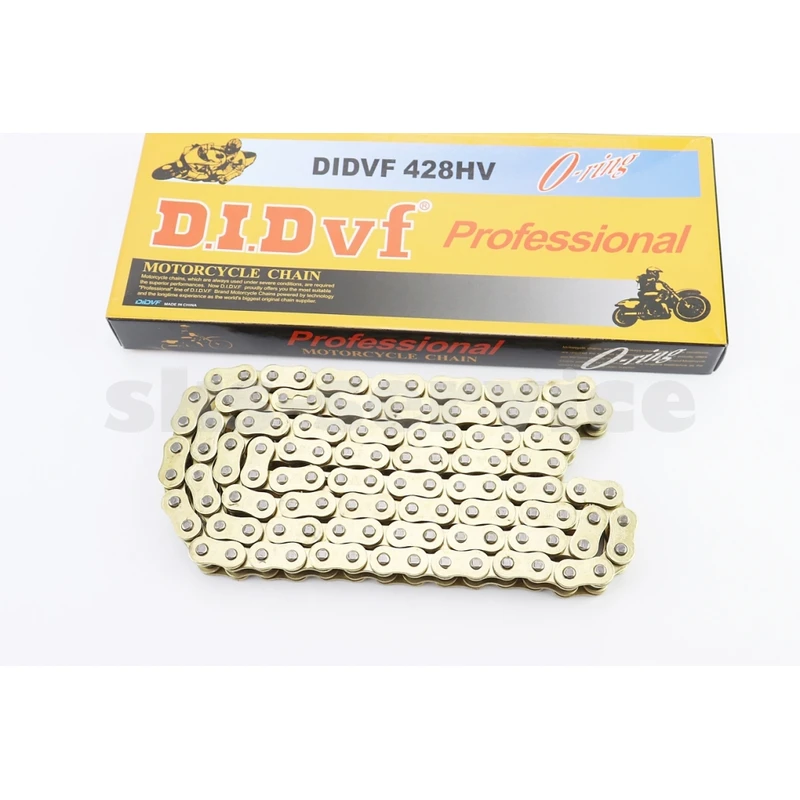 Ланцюг приводу колеса 428HVO*118L GOLD (з сальниками) (є DID на ланці)