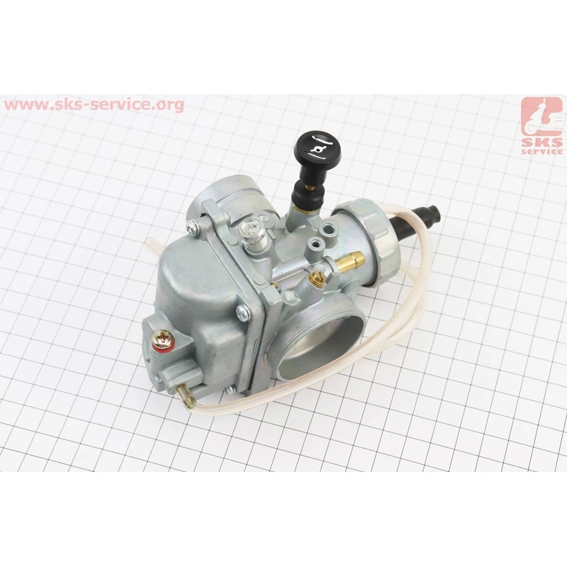 Фото 3 - УЦІНКА ПІТБАЙК Карбюратор VM24 - 160cc (d=28), дросель ручний (немає направляючої троса)
