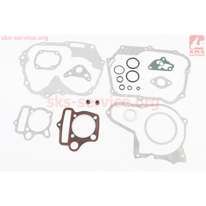 Прокладки двигуна JH-125cc-54мм, к-кт 20 деталей, тип 1