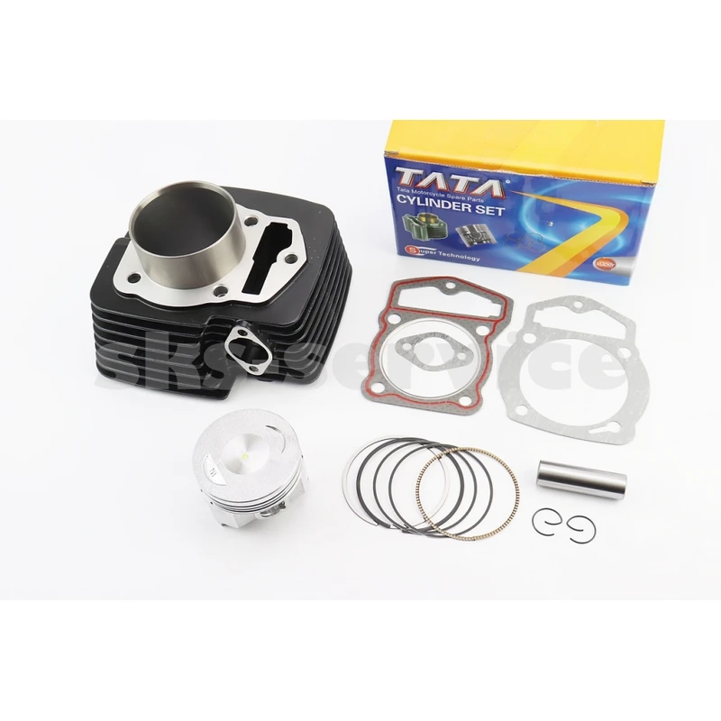 Циліндр к-кт (цпг) CB250cc-69мм (висота циліндра 77/110мм) (палець 17мм) (чорний)