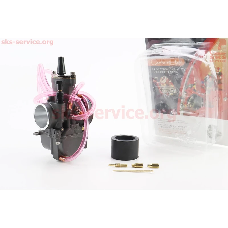 Карбюратор SPORT PWK 34 (d=34mm) з мех. заслінкою, (якісна копія)