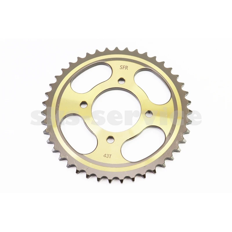 Зірка задня JD125 - 428-43Т - d=58; 4отв.*78mm гартована