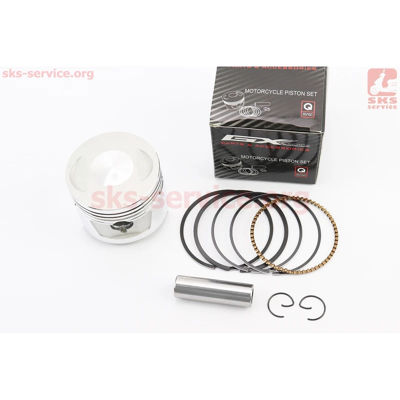 Поршень к-кт CB/CG150cc 62мм STD (висота 52,5мм, палець 15мм)