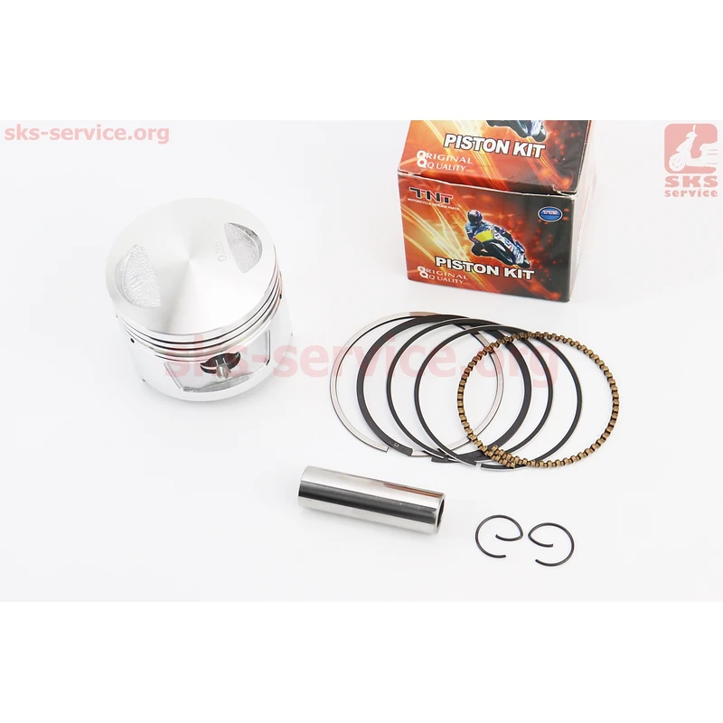 Поршень к-кт CB/CG150cc 62мм +0,25 (висота 49мм, палець 15мм)