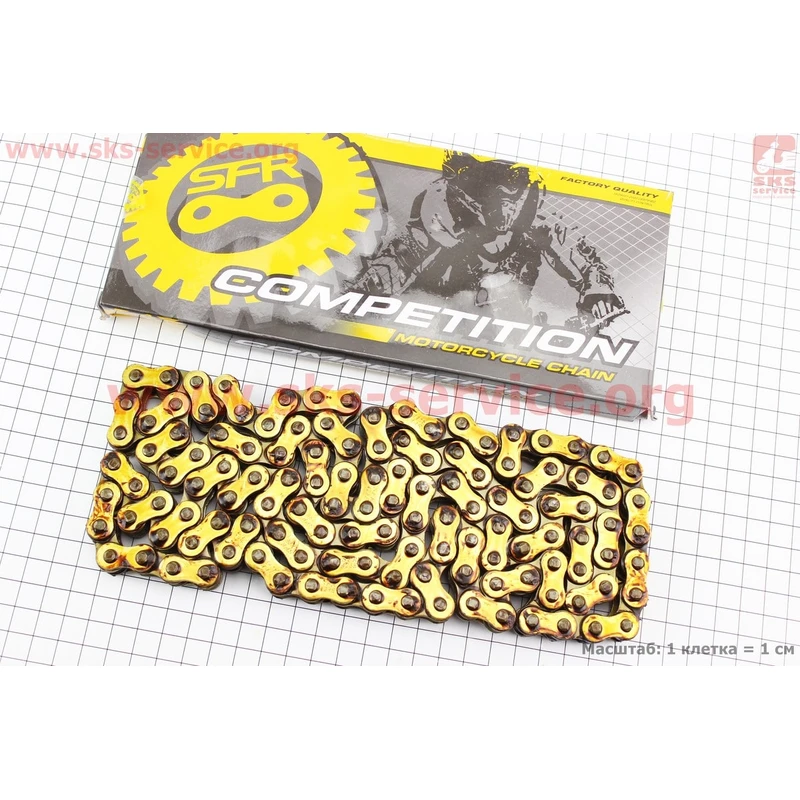Ланцюг привода колеса 428H*128L GOLD