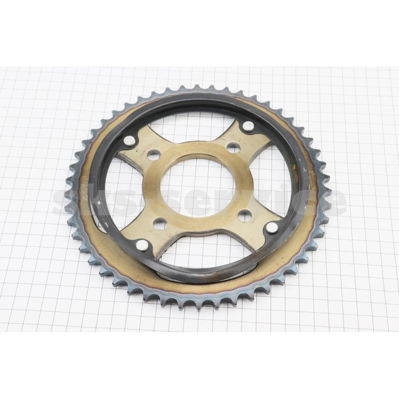 УЦІНКА Зірка задня GLPRO - 428-50T - d=58; 4отв.*90mm гартована (V200R) (трохи погнутий обід, є сліди іржі, див. фото)