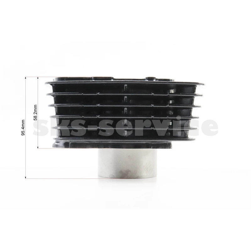Фото 5 - BOXER BM/ВМX 150cc Циліндр к-кт (цпг) 150cc-56мм (палець 14мм) 36PF0002