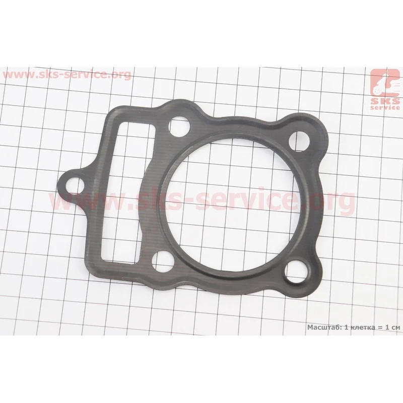 Kinlon JL150-70C Прокладка головки циліндра CG-150cc 62мм (метал)
