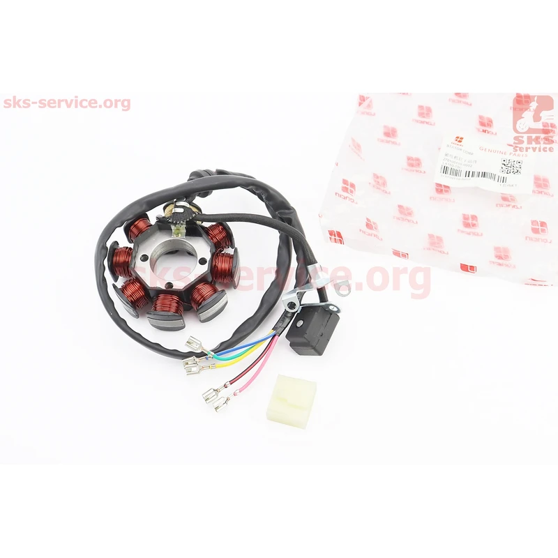 Kinlon JL150-70C Статор магнето (генератора) (8 котушок 5 дротів), (d=88,5мм)