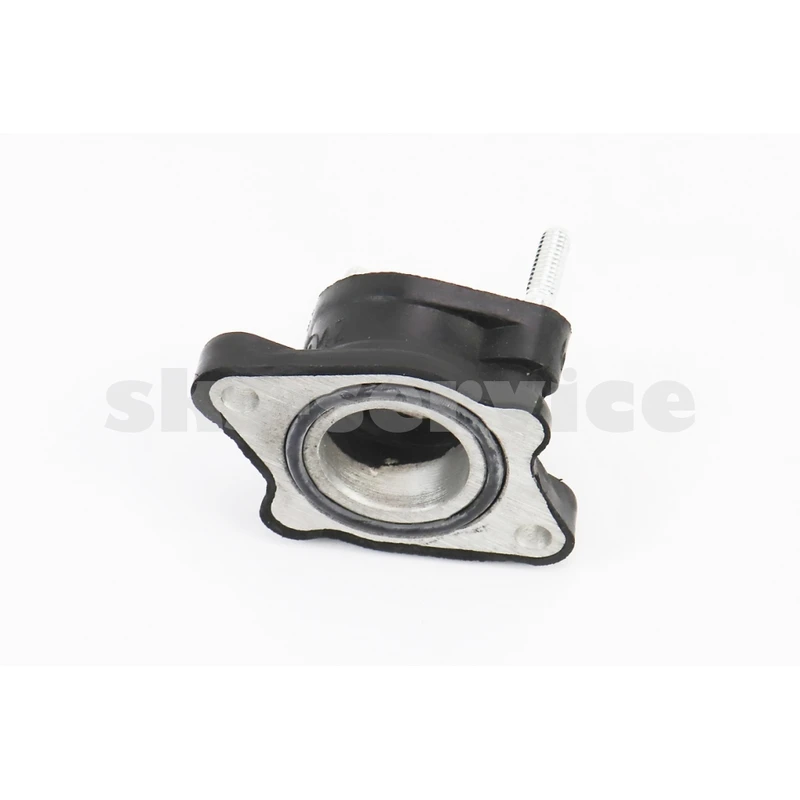 Фото 2 - Loncin LX200GY-3 Патрубок карбюратора прогумований (d=27mm)