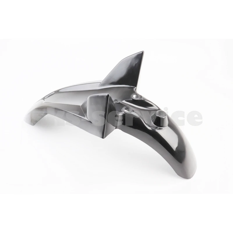 Фото 2 - Loncin LX200GY-3 пластик - Крило переднє, ЧОРНИЙ