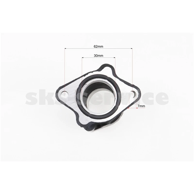 Фото 3 - Loncin JL200-68A Патрубок карбюратора