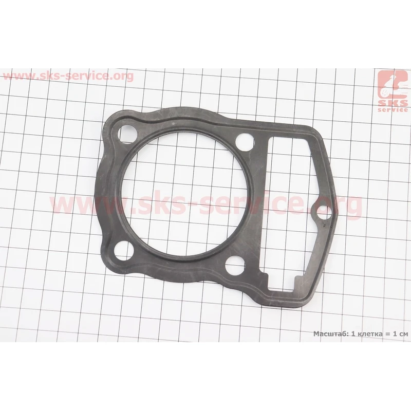Loncin JL200-68A Прокладка головки циліндра CB-200cc 63,5мм (метал)
