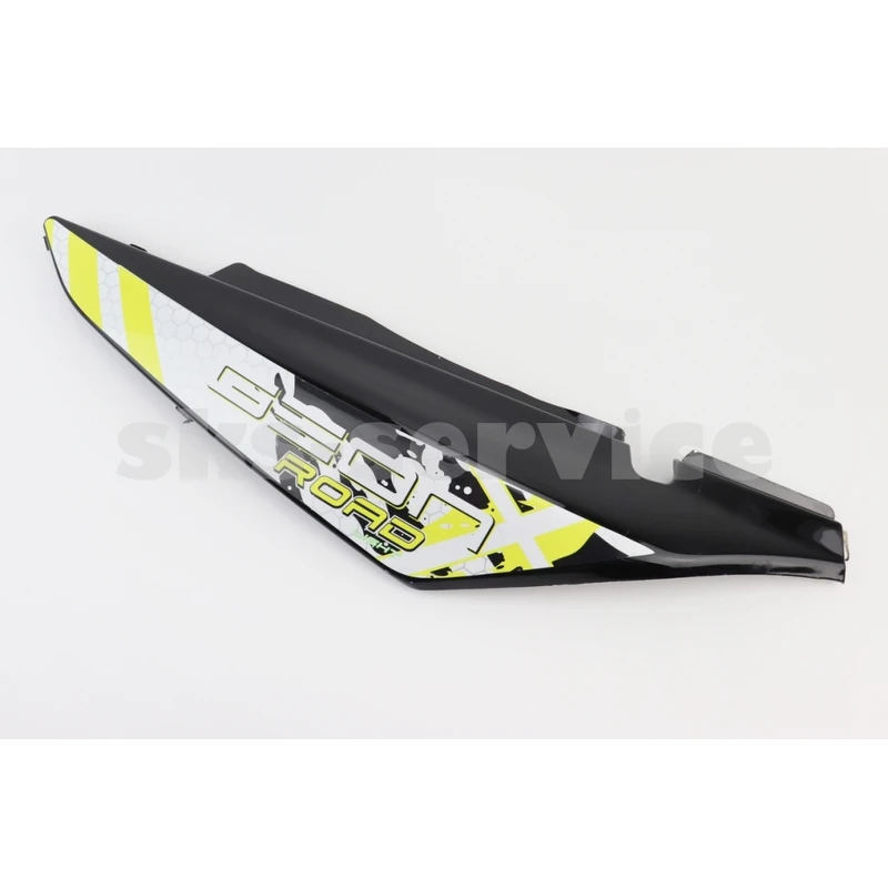 X-Road Light 200-250 пластик - задній бічний лівий, ЧОРНИЙ з жовтим малюнком