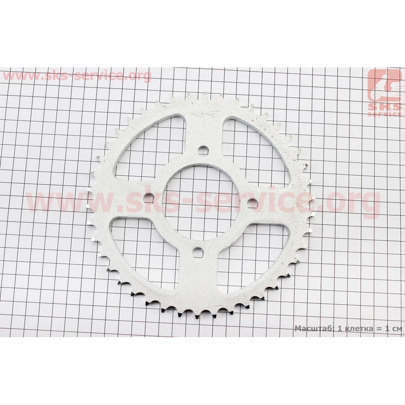 Зірка задня JD125 - 428-42Т - d=58; 4отв.*78mm