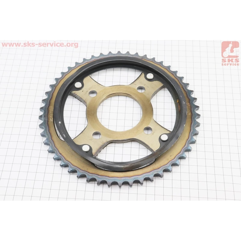 УЦІНКА Зірка задня GLPRO - 428-50T - d=58; 4отв.*90mm гартована (V200R) (трохи погнутий обід, є сліди іржі, див. фото)