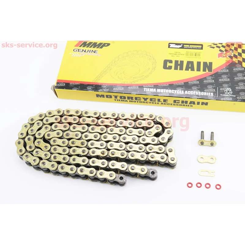 Ланцюг привода колеса 428HVO*116L GOLD (з сальниками)