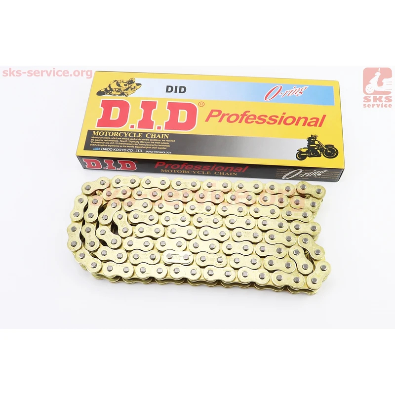 Ланцюг привода колеса 530HVO*120L GOLD (з сальниками) (є DID на ланці)