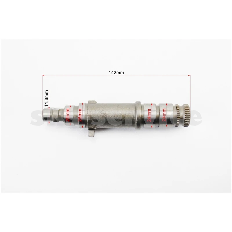 Фото 2 - Вал заводной L-142mm 12V