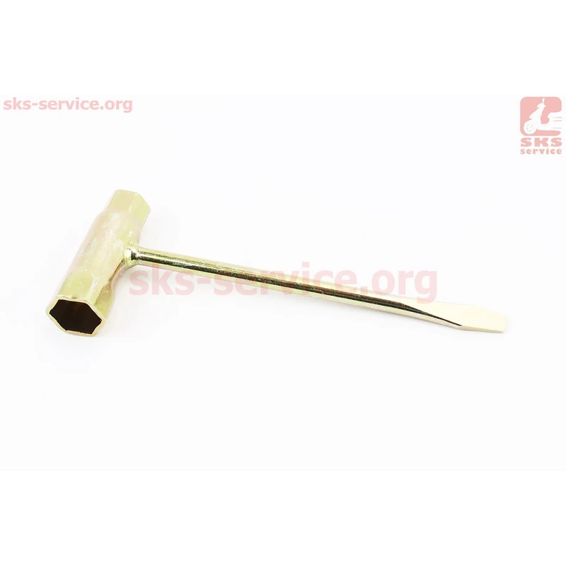 Ключ свічковий для бензопили, 13/19mm, L-160mm, посилений