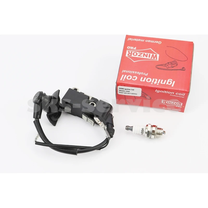 Котушка запалювання 4500/5200/5800 + свічка, PRO SERIA